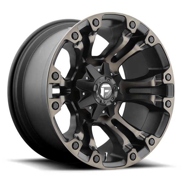 Fuel 1PC D569 VAPOR MATTE BLACK DOUBLE DARK TINT Wheels for 2014-2016 ACURA MDX [] - 20X9 35 mm - 20"  - (2016 2015 2014)