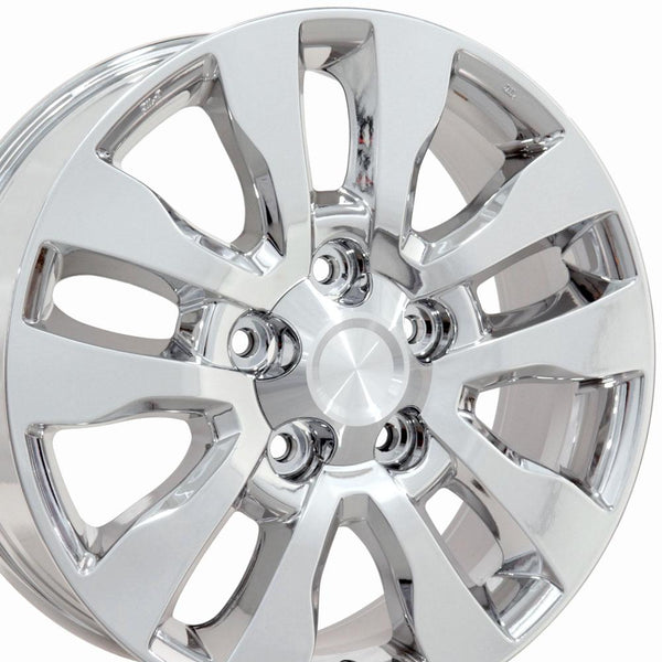 OE Wheels TY11 Chrome Wheels for 2008-2021 Lexus LX570 [] - 20x8 60 mm - 20"  - (2021 2020 2019 2018 2017 2016 2015 2014 2013 2012 2011 2010 2009 2008)