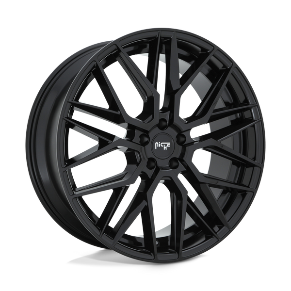 Niche 1PC M224 GAMMA GLOSS BLACK Wheels for 2004-2008 ACURA TL BASE 3.2L [] - 20X9 35 mm - 20"  - (2008 2007 2006 2005 2004)