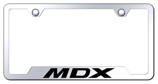 Acura MDX Stainless Steel Notched Laser Etched License Frame - GF.MDX.EC