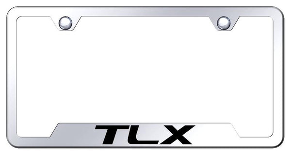 Acura TLX Stainless Steel Notched Laser Etched License Frame - GF.TLX.EC