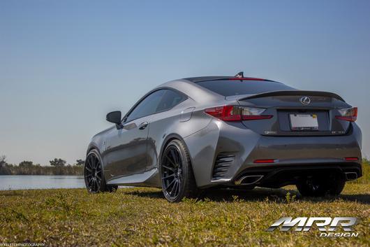 MRR Wheels GF06 for 2015-2017 Lexus RC F - 20" [Silver Machined Face] - [Front and Rear] - (2017 2016 2015)