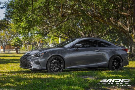 MRR Wheels GF06 for 2015-2017 Lexus RC350 - 20" [Silver Machined Face] - [Front and Rear] - (2017 2016 2015)