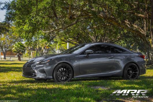 MRR Wheels GF06 for 2015-2017 Lexus RC F - 20" [Silver Machined Face] - [Front and Rear] - (2017 2016 2015)