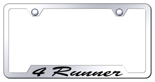 Toyota 4Runner Gold Notched Laser Etched License Frame - GFS.4RU.EG