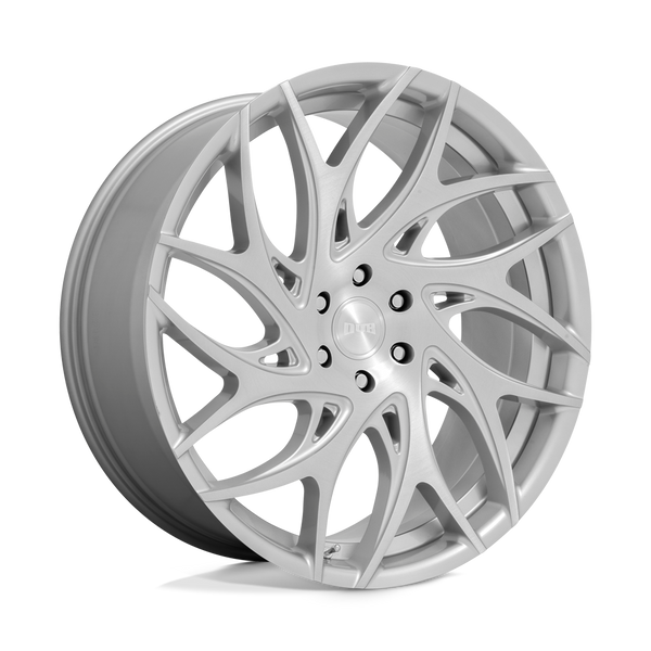 DUB 1PC S261 G.O.A.T. SILVER BRUSHED FACE Wheels for 2014-2016 ACURA MDX [] - 22X9 35 mm - 22"  - (2016 2015 2014)