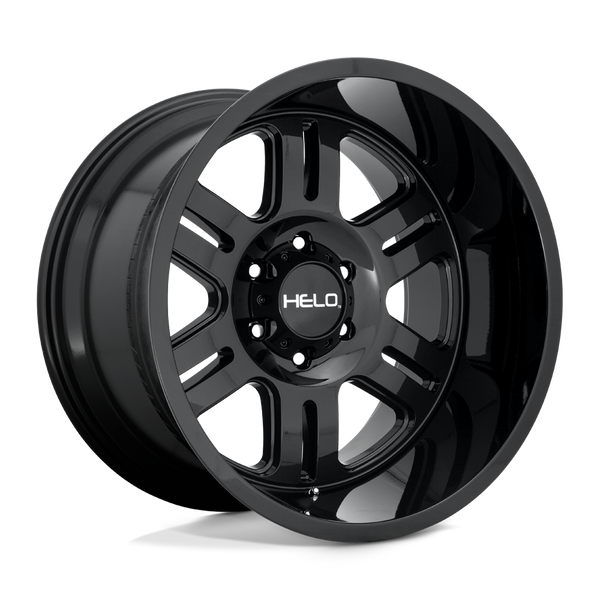 Helo HE916 GLOSS BLACK Wheels for 2010-2020 FORD F-150 [] - 20X9 0 mm - 20"  - (2020 2019 2018 2017 2016 2015 2014 2013 2012 2011 2010)