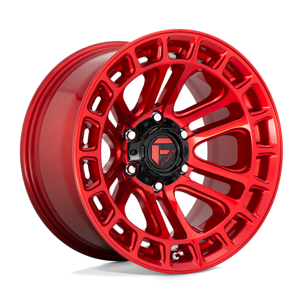 Fuel 1PC D719 HEATER CANDY RED MACHINED Wheels for 2010-2020 FORD F-150 [] - 20X9 1 mm - 20"  - (2020 2019 2018 2017 2016 2015 2014 2013 2012 2011 2010)