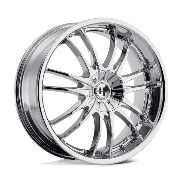 Helo HE845 CHROME Wheels for 2007-2022 NISSAN ALTIMA [] - 20X8.5 42 mm - 20"  - (2022 2021 2020 2019 2018 2017 2016 2015 2014 2013 2012 2011 2010 2009 2008 2007)