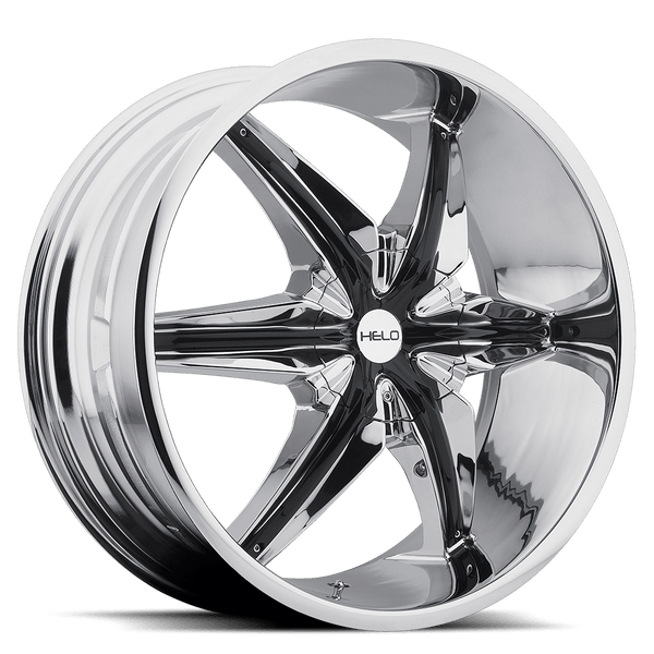 Helo HE866 CHROME PLATED WITH GLOSS BLACK ACCENTS Wheels for 2007-2020 CADILLAC ESCALADE [] - 20X8.5 10 MM - 20"  - (2020 2019 2018 2017 2016 2015 2014 2013 2012 2011 2010 2009 2008 2007)