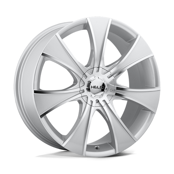 Helo HE874 DARK SILVER W/ MACH FACE Wheels for 2017-2022 ACURA ILX [] - 17X7.5 42 mm - 17"  - (2022 2021 2020 2019 2018 2017)