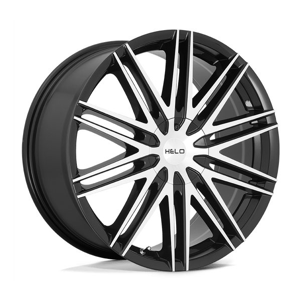 Helo HE880 GLOSS BLACK MACHINED FACE Wheels for 2021-2023 ACURA TLX [] - 18X8 42 mm - 18"  - (2023 2022 2021)