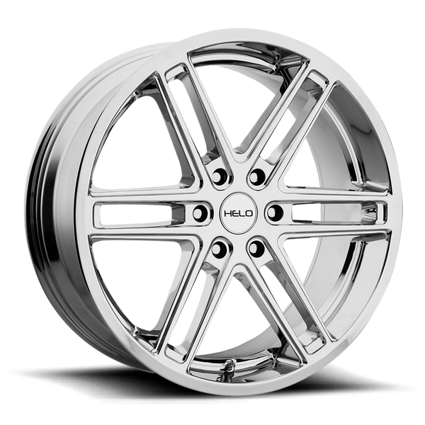 Helo HE908 CHROME Wheels for 2007-2020 GMC YUKON [] - 22X9 30 MM - 22"  - (2020 2019 2018 2017 2016 2015 2014 2013 2012 2011 2010 2009 2008 2007)