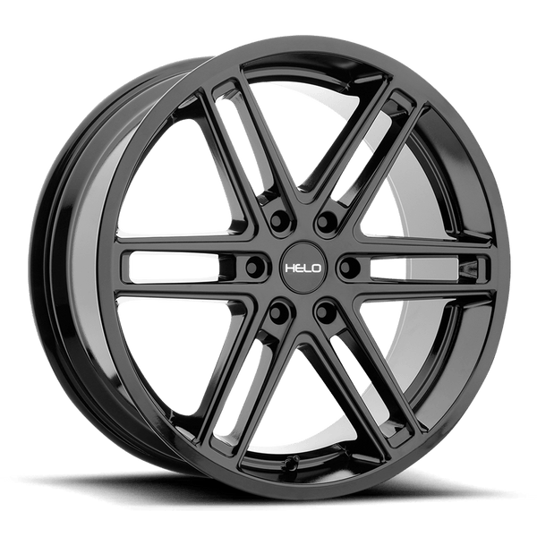 Helo HE908 GLOSS BLACK Wheels for 2019-2022 CHEVROLET SILVERADO 1500 [] - 22X9 30 MM - 22"  - (2022 2021 2020 2019)