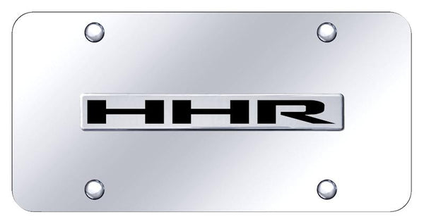 Chevrolet Chevrolet HHR Chrome on Chrome 3D Bar License Plate - HHR.N.CC