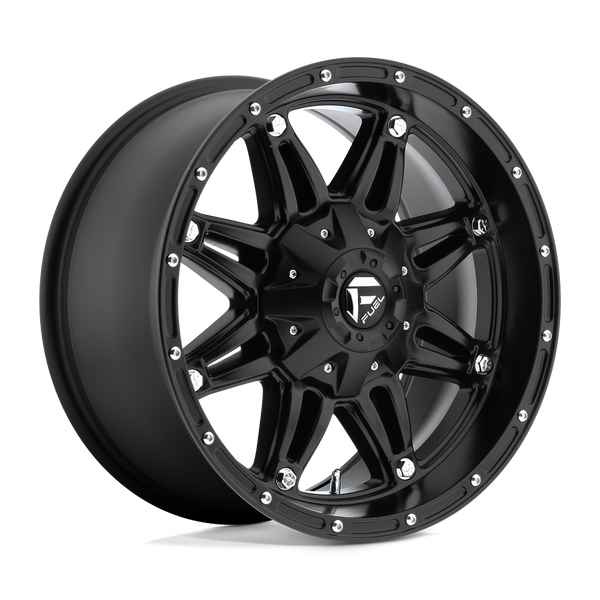 Fuel 1PC D531 HOSTAGE MATTE BLACK Wheels for 2009-2014 ACURA TL [] - 17X8.5 38 mm - 17"  - (2014 2013 2012 2011 2010 2009)