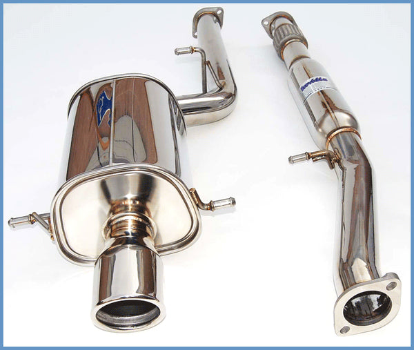 Invidia Q300 Cat-Back Exhaust for 2002-2007 SUBARU IMPREZA WRX - HS02SW1G3S - (2007 2006 2005 2004 2003 2002)