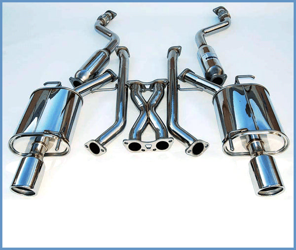 Invidia Q300 Cat-Back Exhaust for 2007-2008 INFINITI G35 [Sedan] - HS07IG4G3S - (2008 2007)