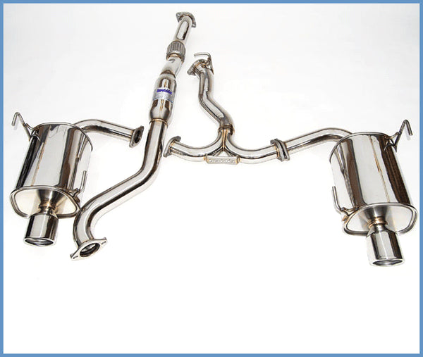 Invidia Q300 Cat-Back Exhaust for 2008-2014 SUBARU IMPREZA WRX [Sedan] - HS08SW4GT3 - (2014 2013 2012 2011 2010 2009 2008)