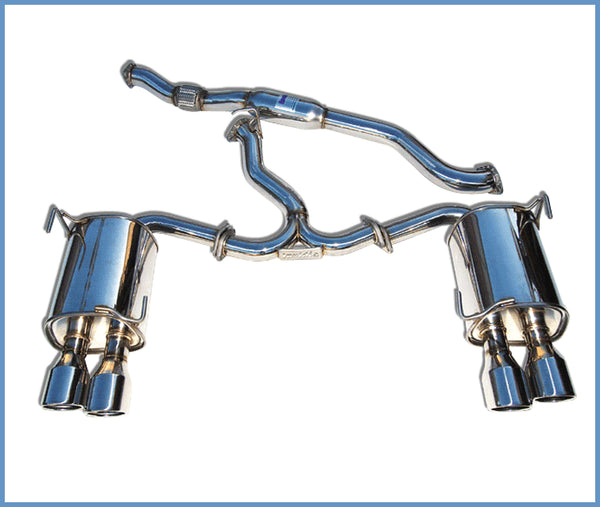 Invidia Q300 Cat-Back Exhaust for 2011-2014 SUBARU IMPREZA WRX STI [Sedan] - HS11STIG3S - (2014 2013 2012 2011)