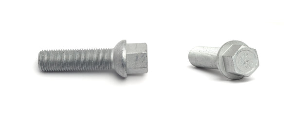 H&R Wheel Bolt for 5mm Wheel Spacer - 2008-2012 Mercedes-Benz SL63 AMG - Silver Ball - 1453502 - (2012 2011 2010 2009 2008)