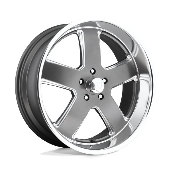 US Mag 1PC U118 HUSTLER MATTE GUN METAL Wheels for 2018-2022 JEEP WRANGLER [] - 20X8 1 MM - 20"  - (2022 2021 2020 2019 2018)