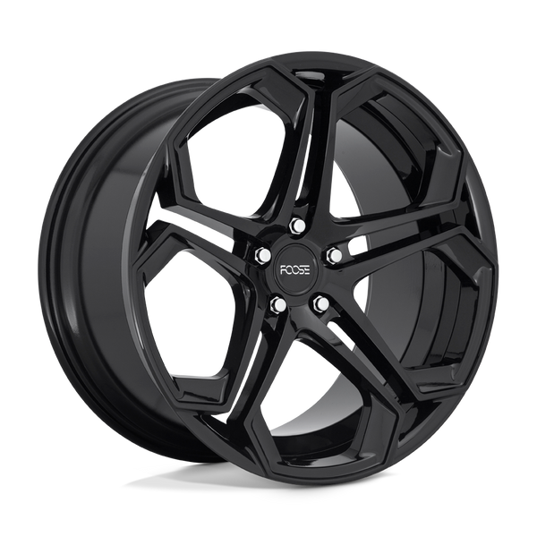 Foose 1PC F169 IMPALA GLOSS BLACK Wheels for 2009-2014 ACURA TL [] - 20X9 35 mm - 20"  - (2014 2013 2012 2011 2010 2009)