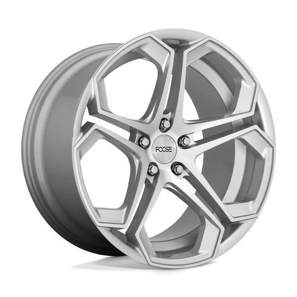 Foose 1PC F170 IMPALA GLOSS SILVER MACHINED Wheels for 2004-2008 ACURA TL BASE 3.2L [] - 20X9 35 mm - 20"  - (2008 2007 2006 2005 2004)