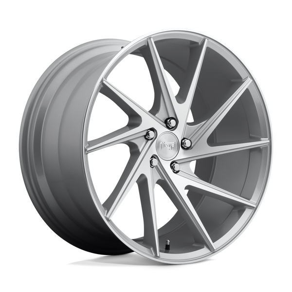 Niche 1PC M162 INVERT GLOSS SILVER MACHINED Wheels for 2019-2023 ACURA RDX [] - 20X9 35 mm - 20"  - (2023 2022 2021 2020 2019)