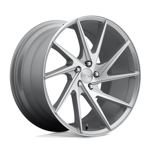 Niche 1PC M162 INVERT GLOSS SILVER MACHINED Wheels for 2015-2020 ACURA TLX [] - 20X9 35 MM - 20"  - (2020 2019 2018 2017 2016 2015)