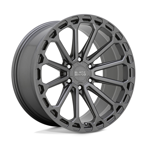 Black Rhino KAIZEN MATTE GUNMETAL Wheels for 2010-2020 FORD F-150 [] - 20X9.5 12 mm - 20"  - (2020 2019 2018 2017 2016 2015 2014 2013 2012 2011 2010)