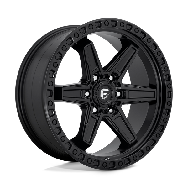 Fuel 1PC D697 KICKER MATTE BLACK Wheels for 2019-2022 FORD RANGER [] - 20X9 20 MM - 20"  - (2022 2021 2020 2019)