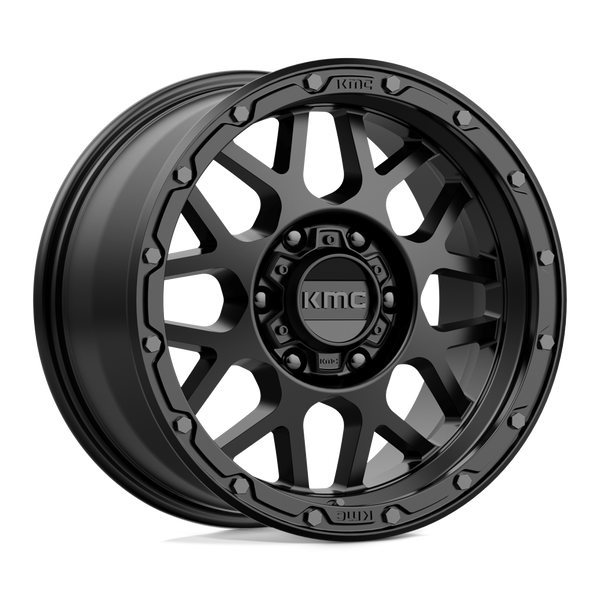 KMC KM535 GRENADE OFF-ROAD MATTE BLACK Wheels for 2010-2020 FORD F-150 [] - 17X9 18 MM - 17"  - (2020 2019 2018 2017 2016 2015 2014 2013 2012 2011 2010)