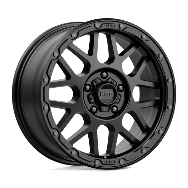 KMC KM535 GRENADE OFF-ROAD MATTE BLACK Wheels for 2014-2020 ACURA RLX [] - 18X8.5 35 mm - 18"  - (2020 2019 2018 2017 2016 2015 2014)