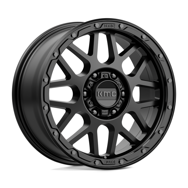 KMC KM535 GRENADE OFF-ROAD MATTE BLACK Wheels for 2019-2022 FORD RANGER [] - 18X8.5 35 MM - 18"  - (2022 2021 2020 2019)