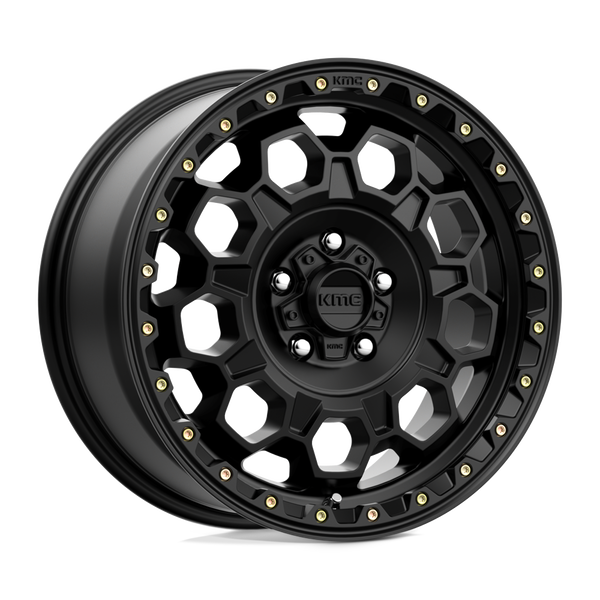 KMC KM545 TREK SATIN BLACK Wheels for 2021-2022 FORD BRONCO [] - 17X9 -12 MM - 17"  - (2022 2021)