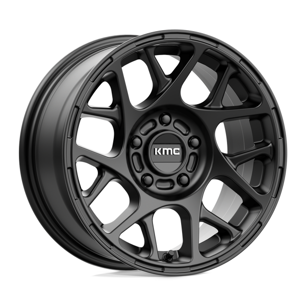 KMC KM708 BULLY SATIN BLACK Wheels for 2013-2017 HONDA ACCORD [] - 16X7.5 30 mm - 16"  - (2017 2016 2015 2014 2013)