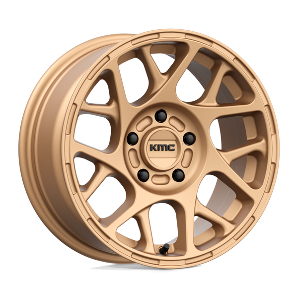 KMC KM708 BULLY MATTE BRONZE Wheels for 2018-2022 TOYOTA CAMRY [] - 16X7.5 30 MM - 16"  - (2022 2021 2020 2019 2018)