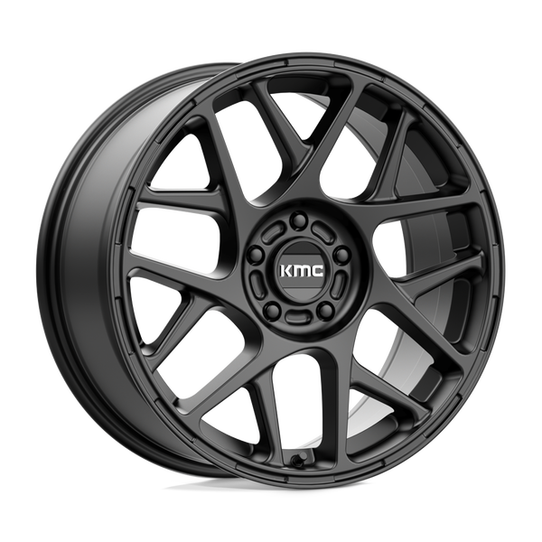 KMC KM708 BULLY SATIN BLACK Wheels for 2014-2020 ACURA RLX [] - 18X8 38 mm - 18"  - (2020 2019 2018 2017 2016 2015 2014)