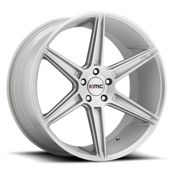 KMC KM711 PRISM BRUSHED SILVER Wheels for 2014-2016 ACURA MDX [] - 22X9 35 mm - 22"  - (2016 2015 2014)