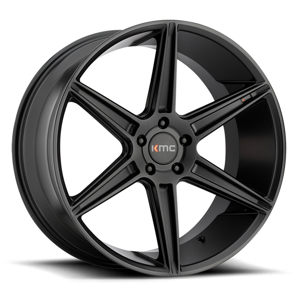 KMC KM711 PRISM SATIN BLACK Wheels for 2013-2018 ACURA MDX [] - 22X9 35 mm - 22"  - (2018 2017 2016 2015 2014 2013)