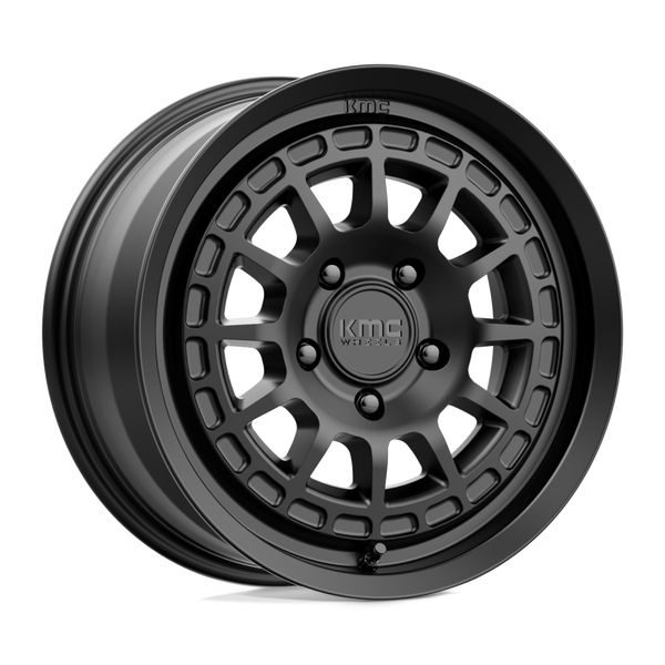 KMC KM719 CANYON SATIN BLACK Wheels for 2017-2022 ACURA ILX [] - 17X8 35 mm - 17"  - (2022 2021 2020 2019 2018 2017)