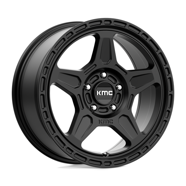 KMC KM721 ALPINE SATIN BLACK Wheels for 2009-2014 ACURA TL [] - 17X8 38 mm - 17"  - (2014 2013 2012 2011 2010 2009)