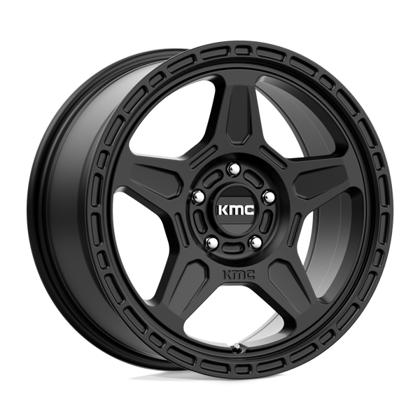 KMC KM721 ALPINE SATIN BLACK Wheels for 2014-2020 ACURA RLX [] - 17X8 38 mm - 17"  - (2020 2019 2018 2017 2016 2015 2014)