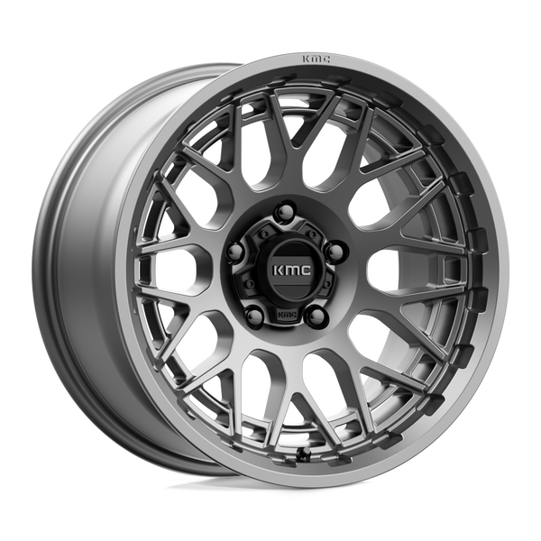 KMC KM722 TECHNIC ANTHRACITE Wheels for 2007-2021 FORD EXPEDITION [] - 18X9 0 MM - 18"  - (2021 2020 2019 2018 2017 2016 2015 2014 2013 2012 2011 2010 2009 2008 2007)