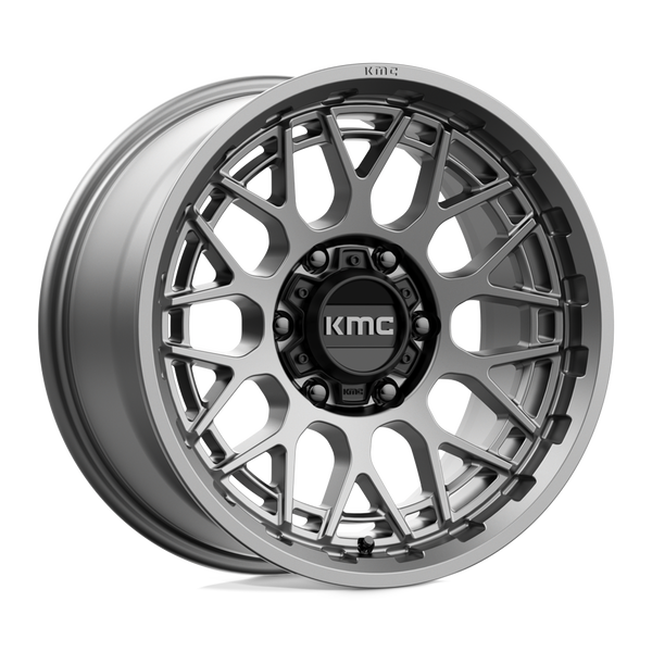 KMC KM722 TECHNIC ANTHRACITE Wheels for 2021-2022 FORD BRONCO [] - 17X8.5 18 MM - 17"  - (2022 2021)