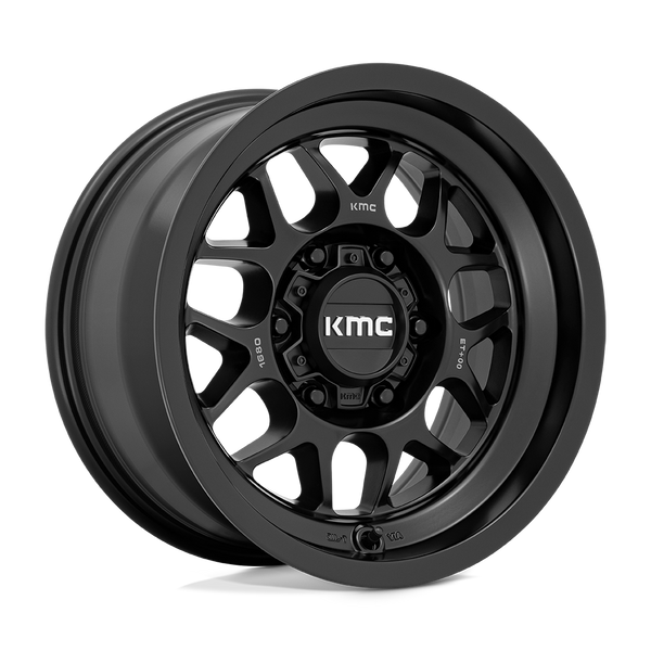 KMC KM725 TERRA SATIN BLACK Wheels for 2021-2022 FORD BRONCO [] - 16X8 0 MM - 16"  - (2022 2021)