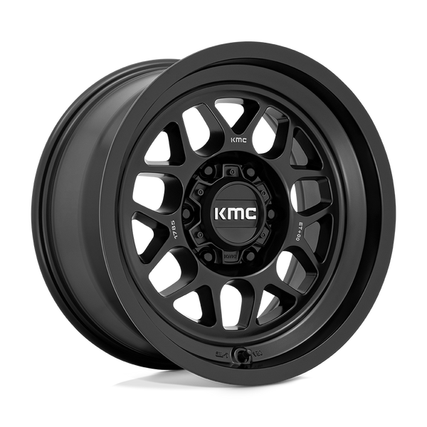 KMC KM725 TERRA SATIN BLACK Wheels for 2021-2022 FORD BRONCO [] - 17X8.5 -10 MM - 17"  - (2022 2021)