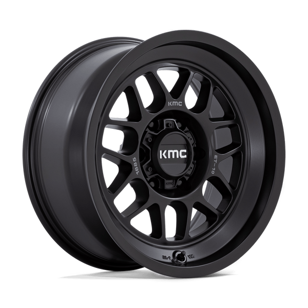 KMC KM725 TERRA SATIN BLACK Wheels for 2021-2022 FORD BRONCO [] - 18X8.5 -10 MM - 18"  - (2022 2021)