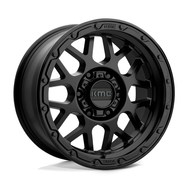 KMC KM535 GRENADE OFF-ROAD MATTE BLACK Wheels for 2021-2022 FORD BRONCO [] - 17X9 -12 MM - 17"  - (2022 2021)